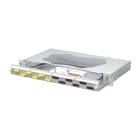 METZ CONNECT - OpDAT slide2 Patchfeld splice 6xST-D OS2 grau