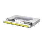 METZ CONNECT - OpDAT slide2 Patchfeld splice 24xST-D OS2 grau