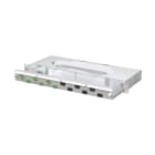 METZ CONNECT - OpDAT slide2 K Patchfeld VIK 6xLC-D APC OS2 grau