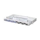 METZ CONNECT - OpDAT slide2 K Patchfeld VIK 6xSC-D OS2 grau
