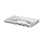 METZ CONNECT - OpDAT slide2 K Patchfeld splice 6xLC-D OM4 grau