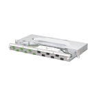 METZ CONNECT - OpDAT slide2 K Patchfeld splice 6xLC-D APC OS2 grau