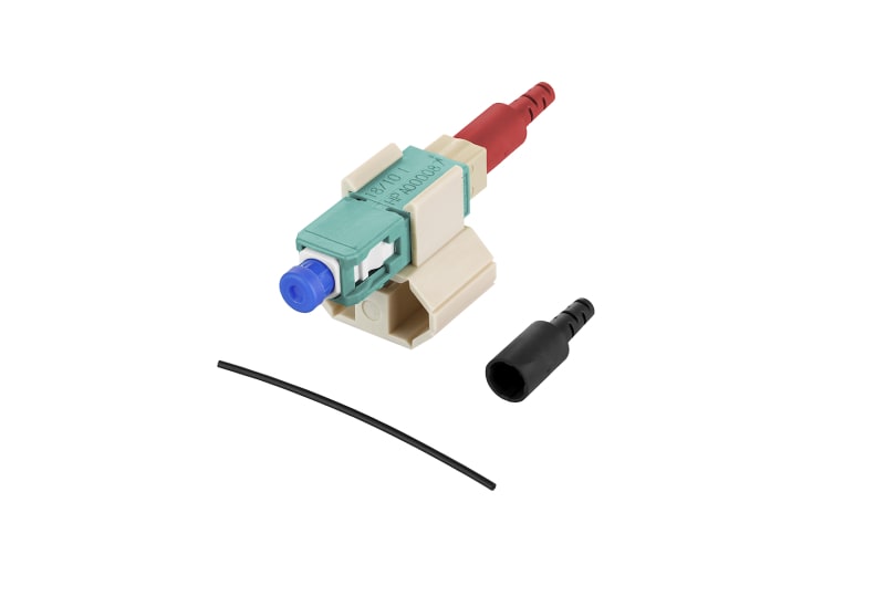 METZ CONNECT - OpDAT FASTTM Hybrid Steckerbausatz SC PC OM3/OM4 10 Stück für Adern