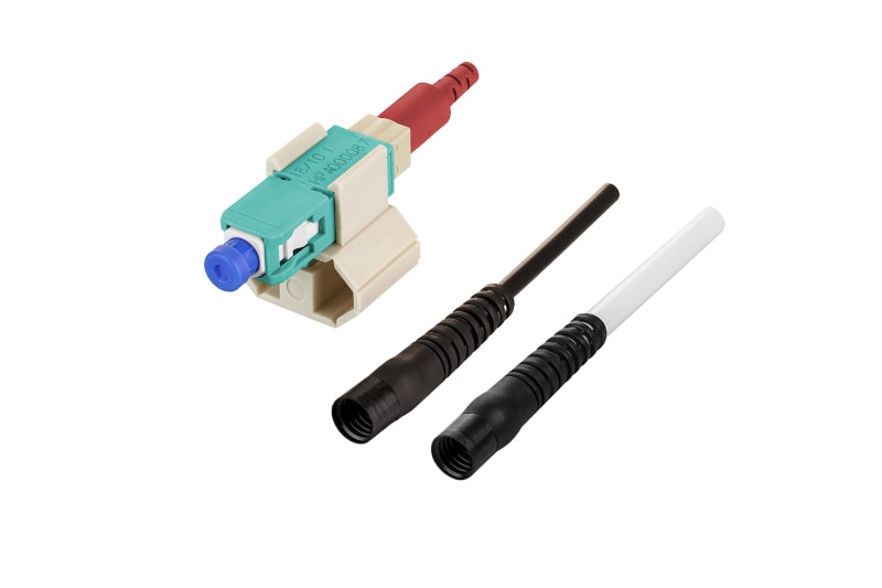 METZ CONNECT - OpDAT FASTTM Hybrid Steckerbausatz SC PC OM3/OM4 10 Stück für Kabel
