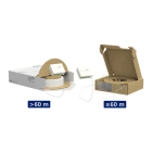 METZ CONNECT - OpDAT VADT splice 4xSC APC OS2, 100,0 m, Kabel Ø2,3mm