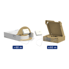 METZ CONNECT - OpDAT VADT splice 4xLC APC OS2, 40,0 m, Kabel Ø2,3mm