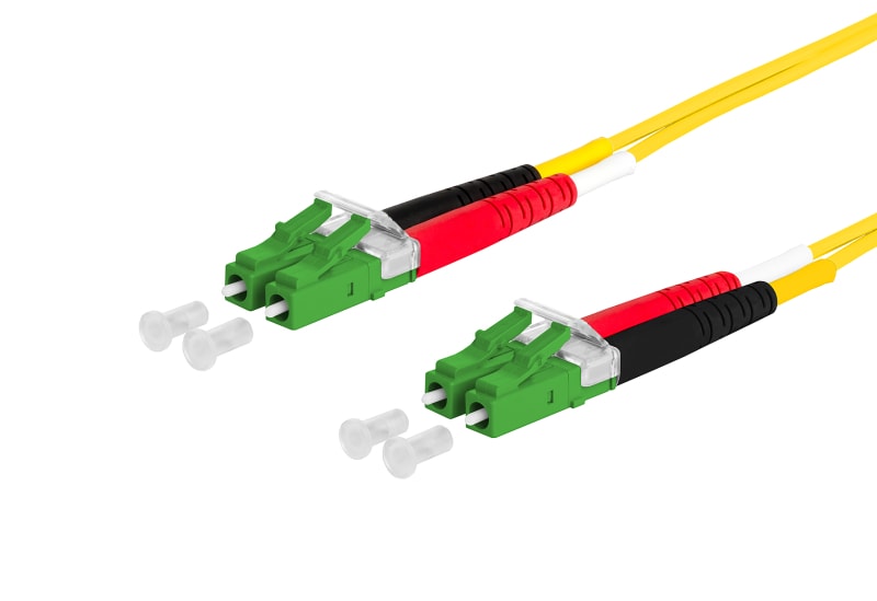 METZ CONNECT - OpDAT Patchkabel LC-D APC/LC-D APC OS2, 4,0 m