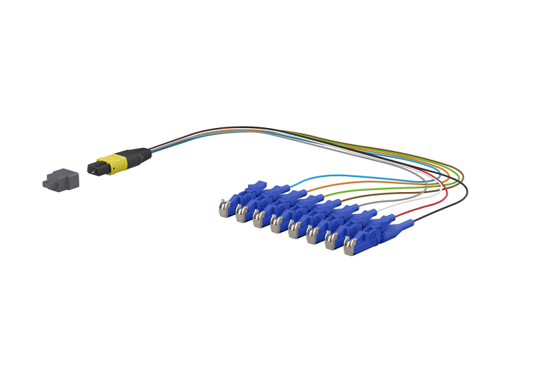 METZ CONNECT - OpDAT Ader-Fanout MTP-M/8xE2000-S OS2 0,3 m