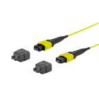METZ CONNECT - OpDAT Patchkabel MTP-F/MTP-F OS2, Ø3,0 mm, 12 Fasern, 2,0 m