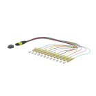 METZ CONNECT - OpDAT Ader-Fanout MTP-M/12xLC-S OM5 0,3 m