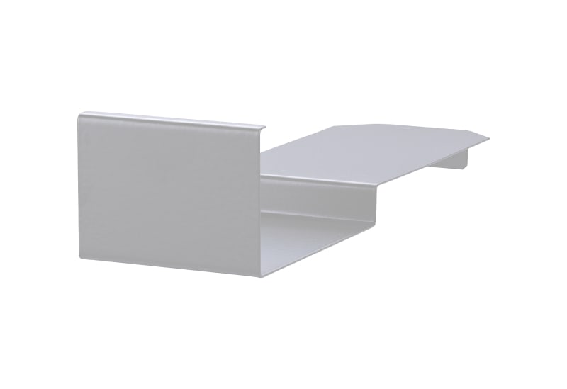 METZ CONNECT - DCCS Blindmodul für 19 Zoll 1HE Baugruppenträger lichtgrau