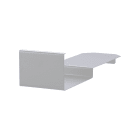 METZ CONNECT - DCCS Blindmodul für 19 Zoll 1HE Baugruppenträger lichtgrau