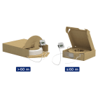 METZ CONNECT - OpDAT VGAD UP0 splice 4xLC APC OS2, 30,0 m, Kabel ø 4,5 mm