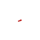 CEMBRE - RF-F408P Flachsteckhülse isol.PC 4,8x0,8 rot