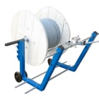 CABLE EQUIPEMENTS - Abroller-Wagen ST1, für Trommel max. Gewicht 300 kg, Durchm. 400 bis 1050 mm