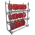 CABLE EQUIPEMENTS - BOBI-KABELRINGE : Lagersystem für Kabelringe 3 Ebenen
