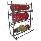 CABLE EQUIPEMENTS - BOBI-MIXTE: Kombiniertes Lagersystem mixte für Spulen und Kabelringe - 3 Ebenen