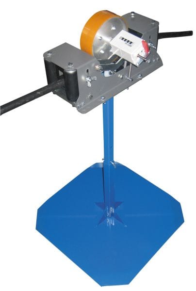 CABLE EQUIPEMENTS - Längenmesser M50-P für Kabel max. 50 mm - Polyurethanrad -Modell mit Fuß