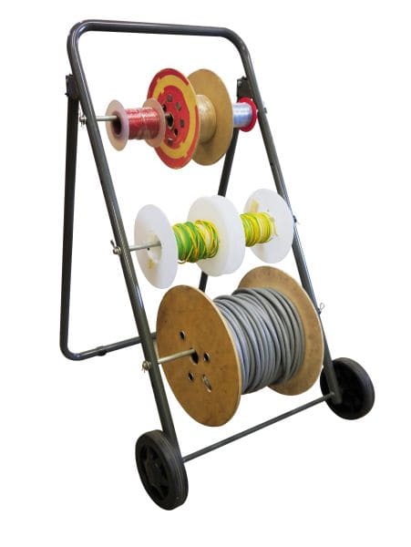 CABLE EQUIPEMENTS - ESCABOCABLE v3: Abrollwagen für Trommeln (leer geliefert) - Zusammenklappbar,