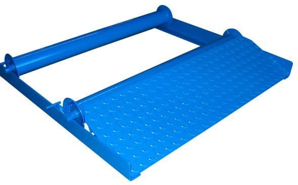 CABLE EQUIPEMENTS - Abroller mit Walzen 0T800, für Trommel max. Gewicht 800kg, Ø 600 bis 1.050 mm