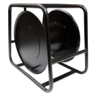 CABLE EQUIPEMENTS - Kabelaufroller mit Kurbel EM100 ohne Rollen - Rahmen und Trommel aus Stahl