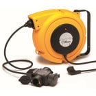 CABLE EQUIPEMENTS - Autom. Kabelaufroller PLT 500-14+1.5m 3G1,5² HO5VV-F - IP42 - Lösb. Arretierung