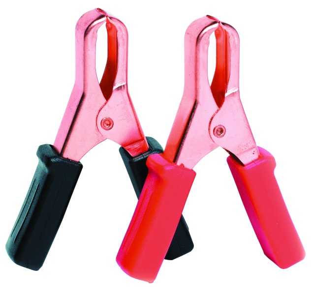 CABLE EQUIPEMENTS - Robuste Zange 40A, ROT, aus verzinktem Stahl - Feder aus verzinktem Stahl