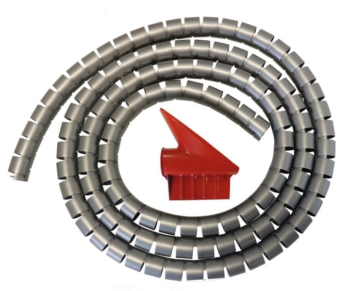 CABLE EQUIPEMENTS - SCHUTZSCHLAUCH : Schlauch Ø 20mm – Länge 1,50 Meter + Spreizer – Farbe