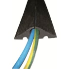 CABLE EQUIPEMENTS - VOLGA BASIC 40: Kabelbrücke für Fahrzeuge - 4m - Schwarz - 1 Kabel Ø 40mm