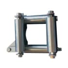 CABLE EQUIPEMENTS - Scheibe PL4AC-CAG - 4 Rollen - Gestell und Diabolo aus verzinktem Stahl