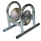 CABLE EQUIPEMENTS - Scheibe PL1AC-LIN - 1 Diabolo - Gestell und Diabolo aus verzinktem Stahl