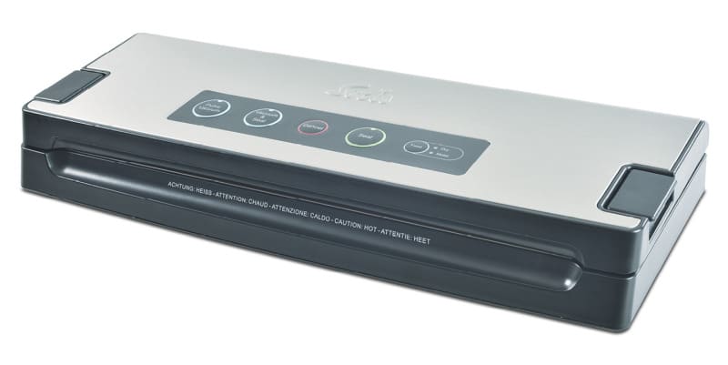 SOLIS - Vakuumiergerät 110W 9L/min 2BA +5Beutel 20x30/30x40cm gr-sw