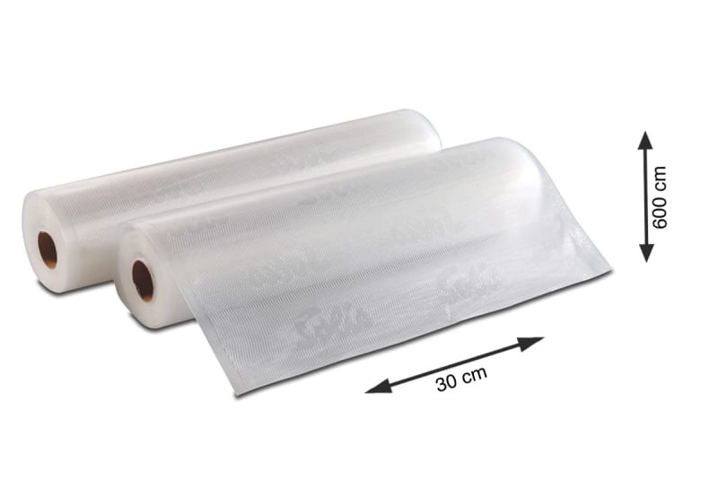 SOLIS - Vakuumierfolie 30x600cm 3lagig 2Rollen