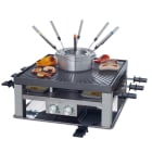 SOLIS - Raclette-/Tischgrill/Foundue 1200W 1.3L 8Pfännchen gr