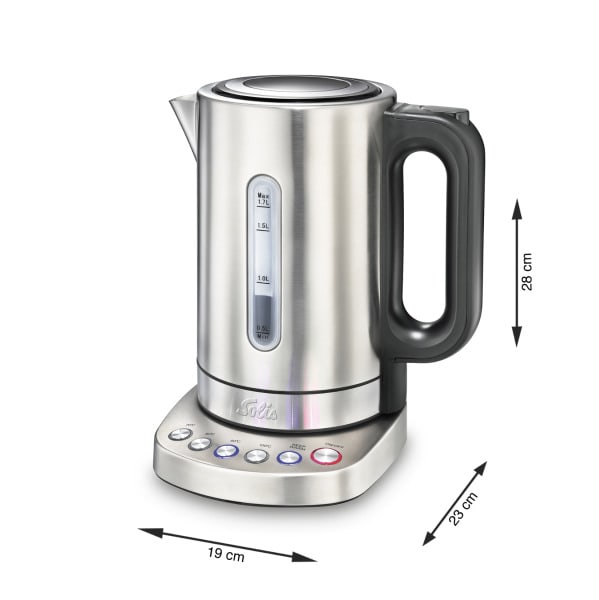 SOLIS - Wasserkocher 2200W 1.7L Temperaturwahl(4St) Warmhaltef. edst