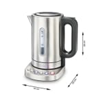 SOLIS - Wasserkocher 2200W 1.7L Temperaturwahl(4St) Warmhaltef. edst