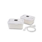 SOLIS - Vakuum-Lunchboxen 2x600ml + Vakuumierschlauch