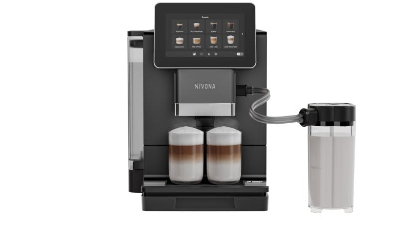NIVONA - VG! Kaffeevollautomat 2T 2.2L 15bar Disp Milchsch. sw-chrom
