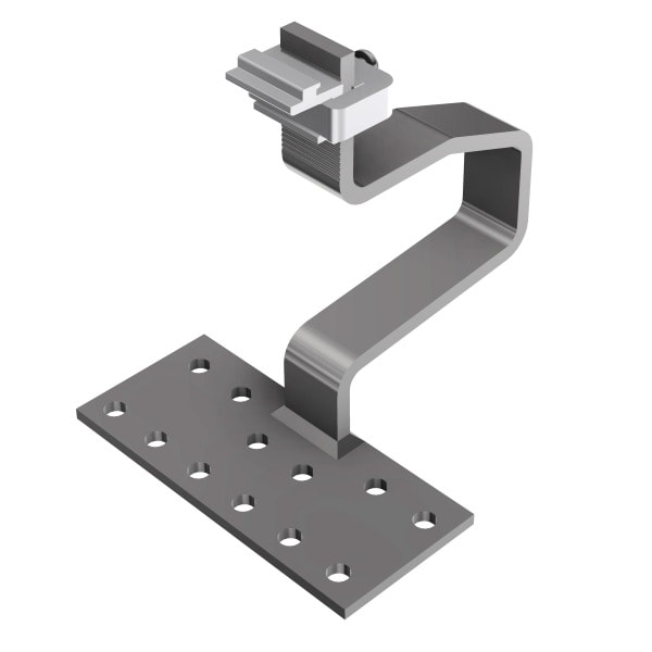 SL RACK - Edelstahl-Dachhaken SL A2-45 X für 45 mm Dachl, hohe Schneel