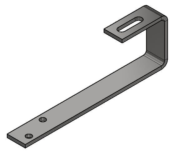 SL RACK - Edelstahl-Dachhaken, für SL A2-Schiefer-Dachziegel