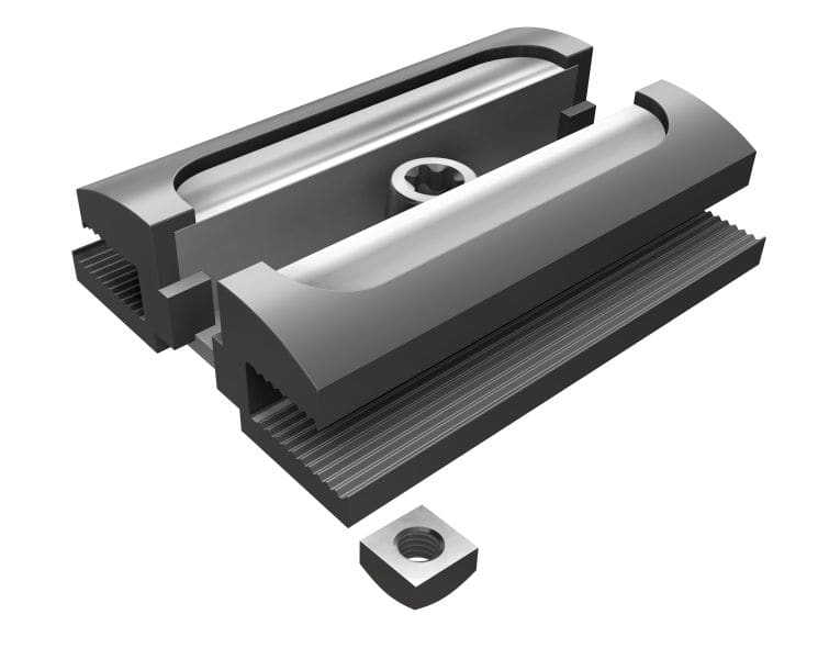 SL RACK - Laminat-Modulmittelklemme, für Rahmenlose Module