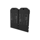 SL RACK - Fassadensystem Endkappe, schwarz