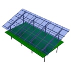 SL RACK - Standard Freiflächentisch - 3V x 9 Module - von 500 bis 1000 kWp