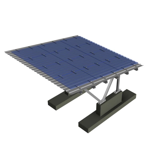 SL RACK - Standard Carport 1 Parkplatz - 3V x 4 Module