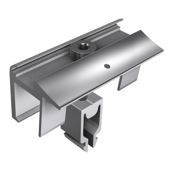 SL RACK - Endklemme mit Erdung