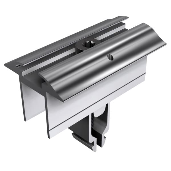 SL RACK - Mittelklemme mit Erdung