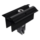 SL RACK - Mittelklemme mit Erdung, schwarz eloxiert
