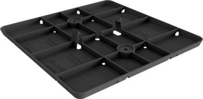 SL RACK - Fast Flat - Bodenschuh PVC light - 200x200 mm²