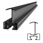 SL RACK - RAIL Inlay Mitte 30 sw eloxiert