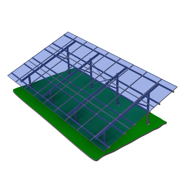 SL RACK - Standardtisch Beton - 3V x 9 Module
